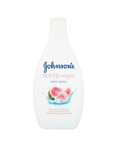 Johnson's Soft and Energise Bodywash Watermelon and Rose  400ml