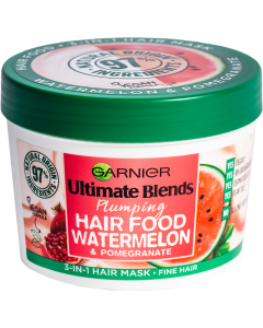 Garnier Ultimate Blends Plumping Hair Food Watermelon 3-in-1 Fine Hair Mask Treatment