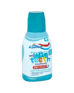 aquafresh big teeth mouthwash 300ml