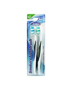 active smokers toothbrush 2 pack