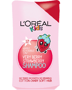 L'Oreal Kids Extra Gentle 2-in-1 Strawberry Shampoo 250ml