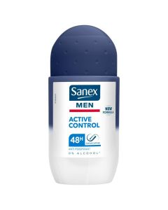 Sanex Men Active Control Antiperspirant Roll On Deodorant 50ml