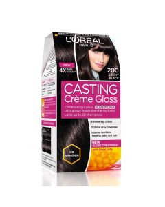 L 'Oreal Paris Casting Creme Gloss, Ebony Black 200