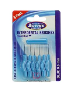 beauty formulas active interdental brushes 0.6mm