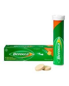 Berocca Orange Energy Vitamin 15 Tablets