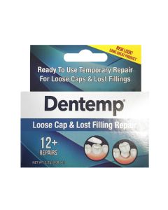 dentemp loose cap & lost filling repair (12+ repairs)