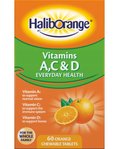 Haliborange Vitamin A, C & D 60 tablets