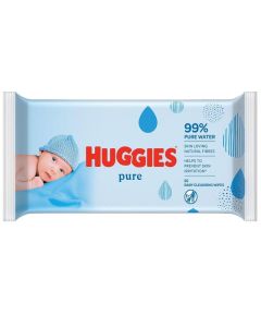 Huggies Pure Baby Wipes 56pk