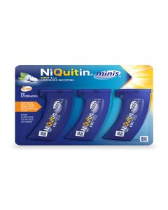 NiQuitin minis mint 4mg lozenges 60pk