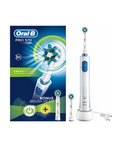 oral b pro 570 electric cross action toothbrush