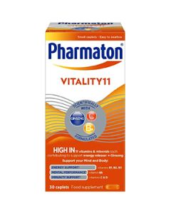 Pharmaton Vitality 11 Multivitamin 30 Capsules