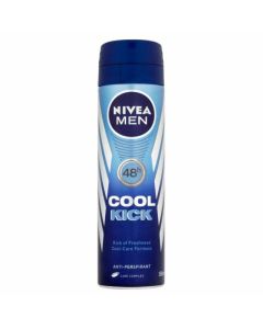 nivea men cool kick anti-perspirant deodorant spray 150ml