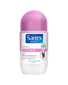 Sanex Dermo Invisible Roll On Deodorant 50ml