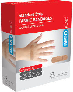 Aero Health Fabric Plasters 40pk