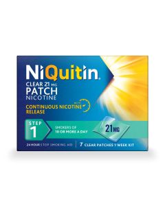 Niquitin Clear Patch 21mg 7 Pack