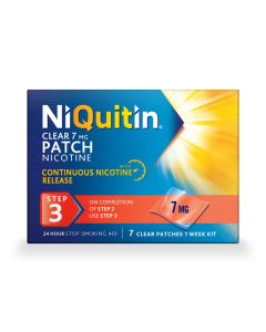 Niquitin Clear Patch 7mg 7 Pack