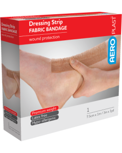 Aero Health Fabric Strip Bandage 1xroll