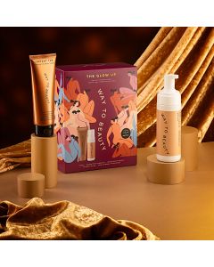 WAY TO BEAUTY THE GLOW UP TANNING GIFT SET DARK