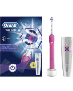 Oral B Pro 680 Electric Toothbrush 3D White