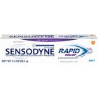 sensodyne rapid relief toothpaste mint 75ml